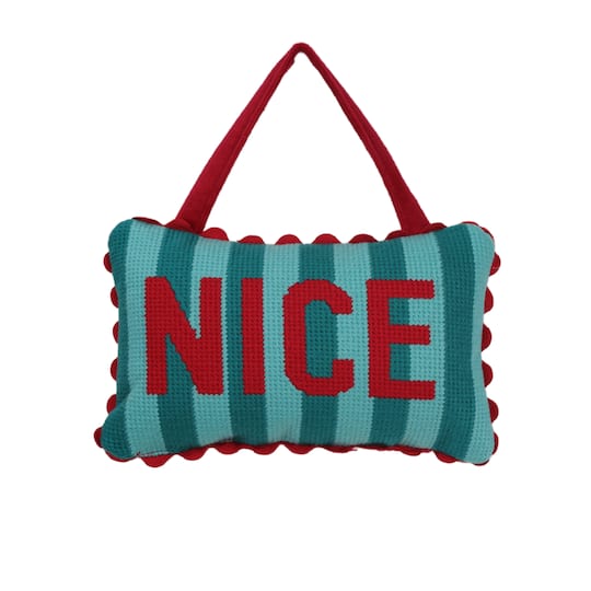 Michaels, 6" x 4" Naughty or Nice Door Hanging Décor by Ashland® – Category: Merry Kitschmas